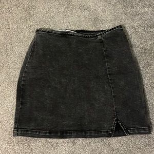 Denim Mini Skirt